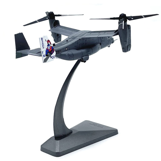 1/144 V22 Osprey Transport Helicopter Alloy Aircraft Model Military Airplane new