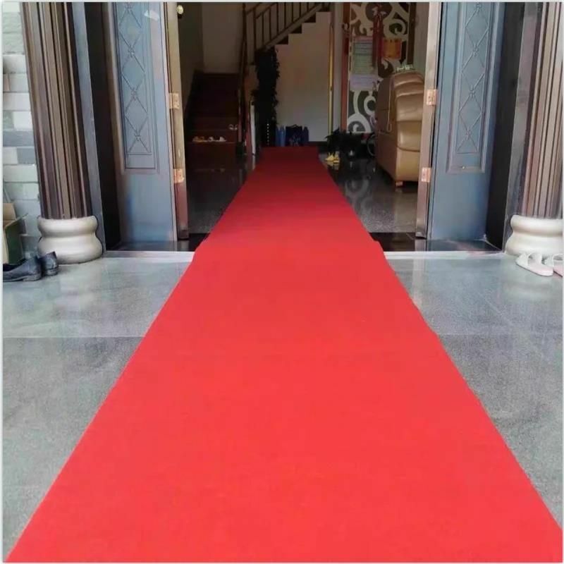 Aisle Runner Stepping Rug Blanket Disposable Wedding Pad Carpet Polyester 3/5/8M