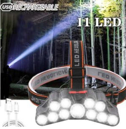 LINTERNA Lampara alta Potencia Para iluminacion en la casa campo Luz de Cabeza