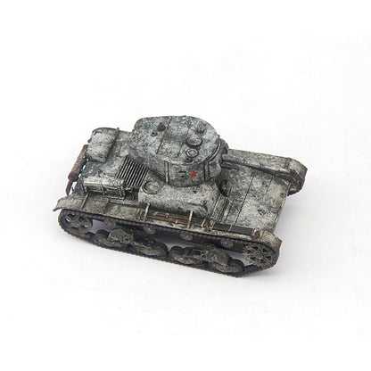 1/72 T26 T-26 Light Tank Model 1933 No Antenna Snow Coating