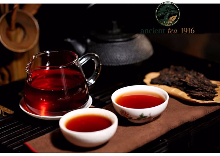 357g 2009 Golden Buds Ripe Pu-erh Old Arbor King Tea