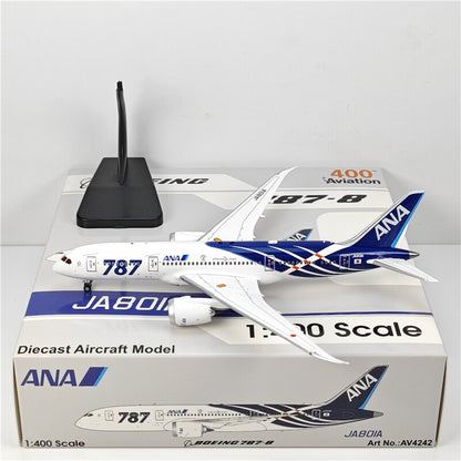 1:400 Aviation ANA BOEING B787-8 Passenger Airplane Diecast Plane Model