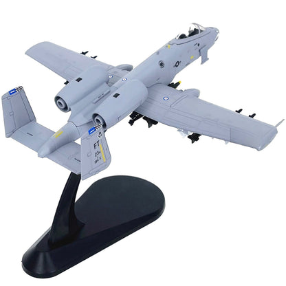 1:100 Scale US A-10A Attack Plane Finished Prototype Military Airplane Model