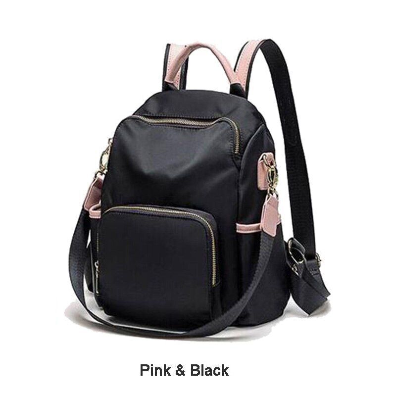 Backpack All-match Oxford Cloth Travel Canvas Bag Schoolbag 32*15*32/27*12*31 CM