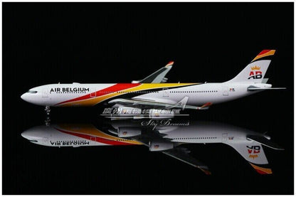 1:400 JC Wings AIR BELGIUM AIRBUS A340-300 Passenger Airplane Diecast Model