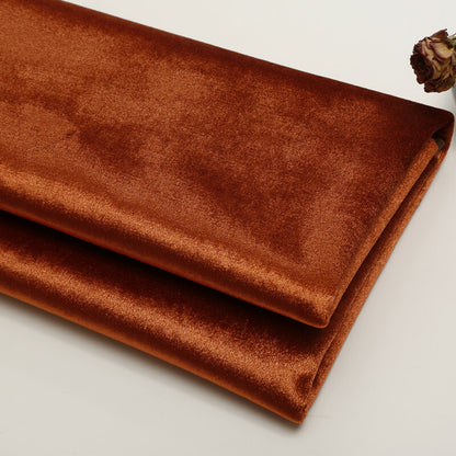 Sofa Upholstery Velour Fabric Thick European Soft Roll Cushion Velvet DIY Cloth