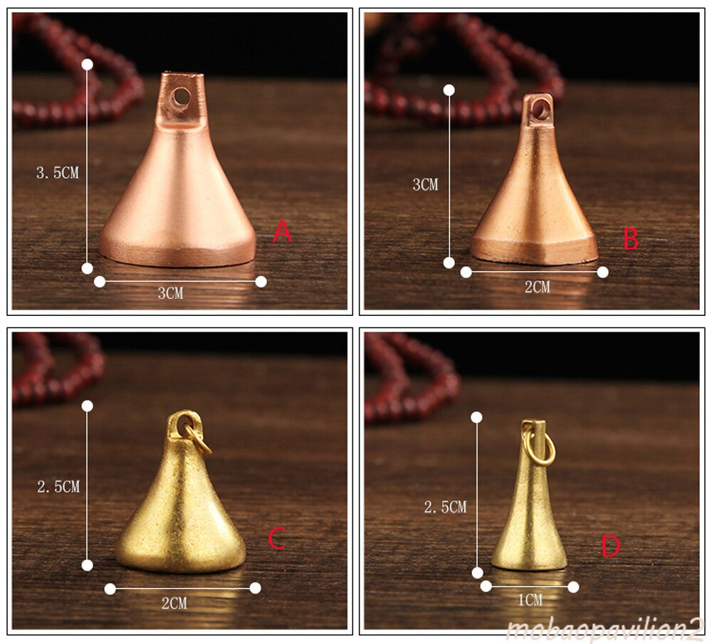 1pc 1.3" New Pure Copper Buddhism Stamp Clay Stupa Machine Mold Blessing