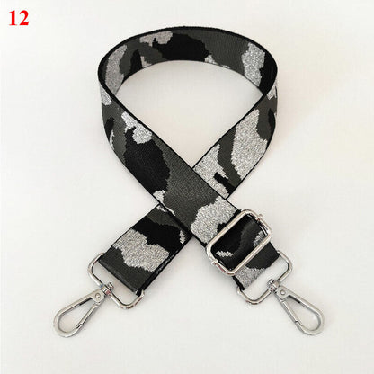 Camouflage Print Bag Shoulder Strap Handbag Replacement Adjustable Belt Handle