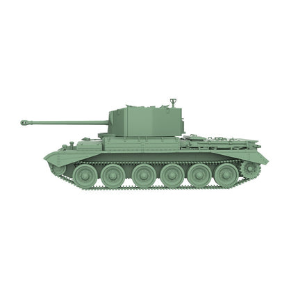 SSMODEL SS72819 1/72 25mm Military Model Kit Challenger Tank Destroyer