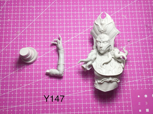 1/12 resin bust figures model Fantasy Octopus Queen Bust unassembled Unpainted