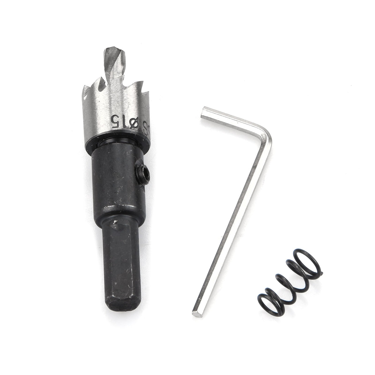15mm HSS Metal Holesaw Stainless Steel Drill Bit Hole Saw Cutter Reaming B