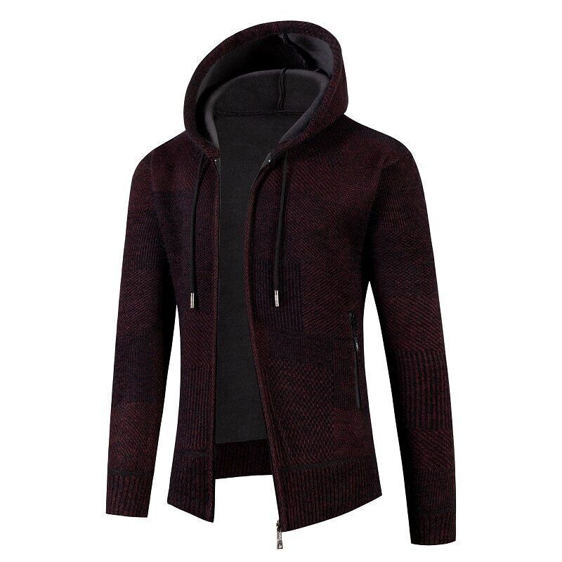 Men's Sweaters Cardigans Winter Hooded Men Sweatear Jackets Coats Men Cardigans
