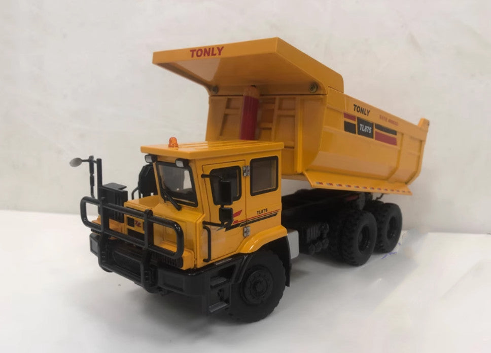 1:35 19CM TONLY Mining DUMPTRUCK Construction Machine Equipment Diecast Model