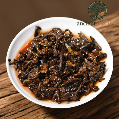 357g Shu Puer 2018 Yr Haiwan 9978 Batch 181 LaoTongZhi Old Comrade Ripe Puer Tea