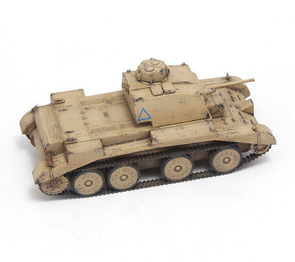 1/72 World War II UK A13Mk1 Covenantor Cruiser Tank CP0831 Desert Yellow Model