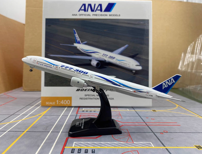 1:400 Hogan ANA BOEING 777-300 Passenger Plane Airplane Diecast Aircraft Model