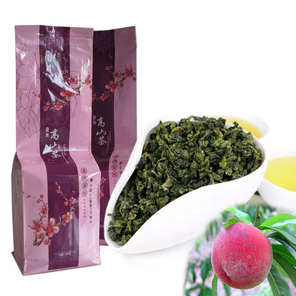 250g Alishan High Mountain Tee Pfirsich Geschmack Oolong Tee Grüner Bio-Tee 高级绿茶