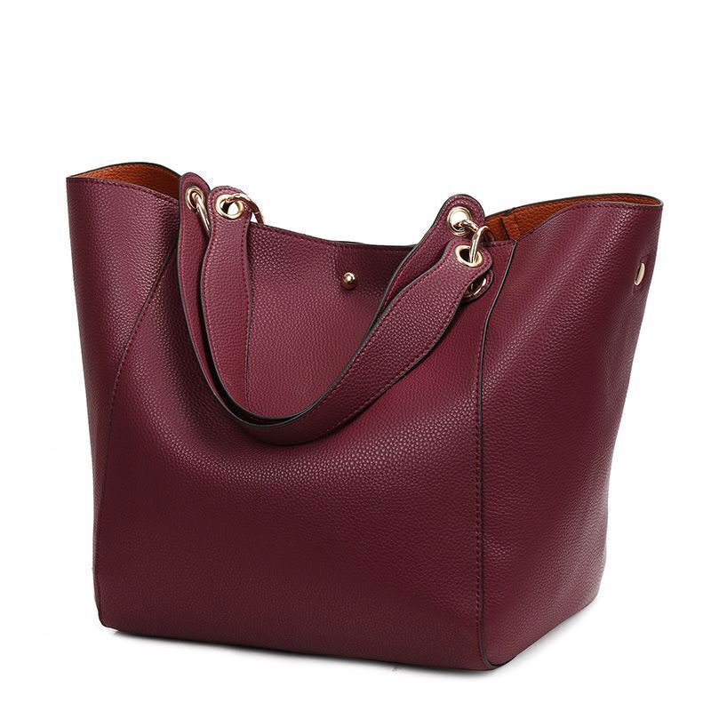 Luxury Women Leather Shoulder Bag Big Tote Large Messenger Satchel Bags Handbags