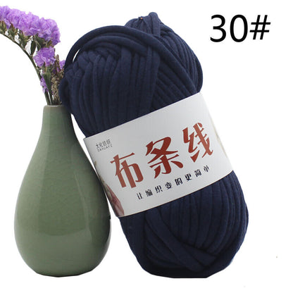 Hot Sale 100g Super Crochet Cotton Cloth Yarn Thick DIY Hand Wrap Knitting Yarn