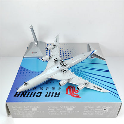 1:400 YY Wings AIR CHINA BOEING 747-8 Airplane Diecast Aircraft Plane Model