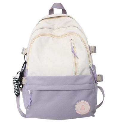 Traveling School Bag Student Backpack Nylon College Laptop Book Bags 32*20*43 CM