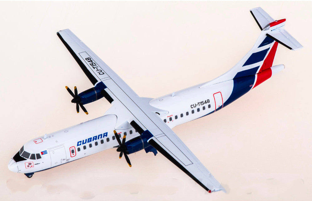 1:200 Geminijets Cubana ATR-72-200 CU-T1548 Passenger Airplane Diecast Model