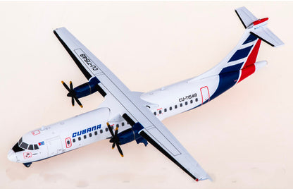 1:200 Geminijets Cubana ATR-72-200 CU-T1548 Passenger Airplane Diecast Model