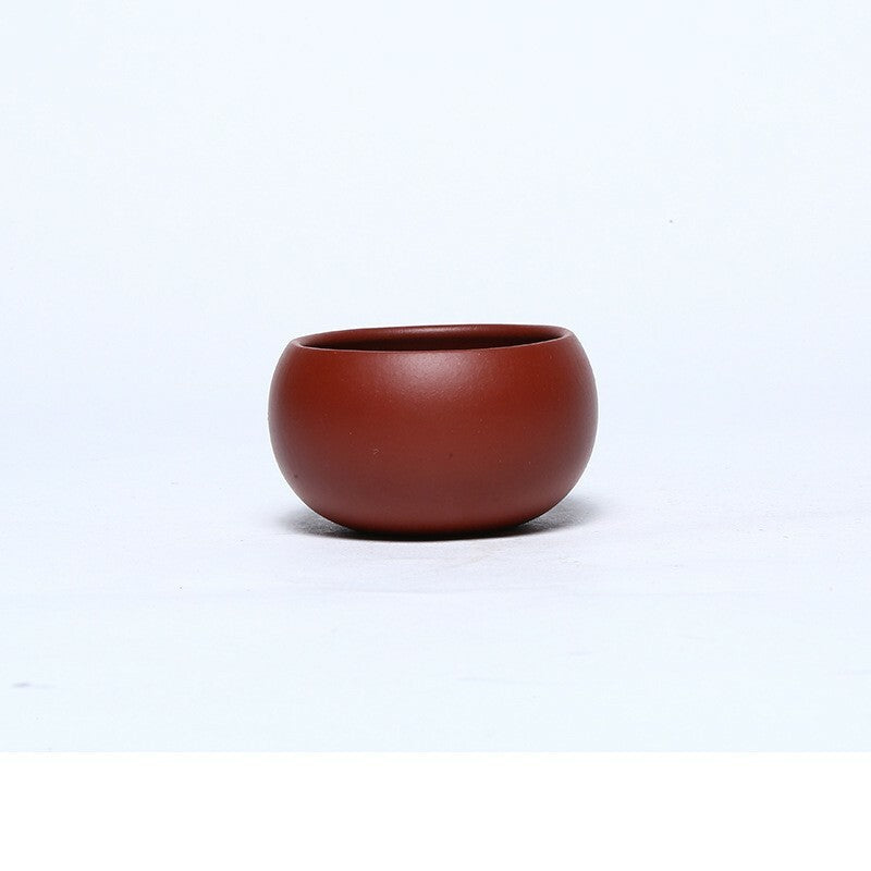 Real Yixing Zisha Tea Cup Original Red Stoneware Kungfu Tea Cups Hand Made Cups
