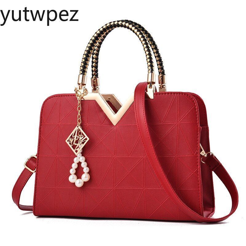 Bags Luxury Shoulder Purse Fashion Handbags Synthetic Shell Bags Beading Zipper