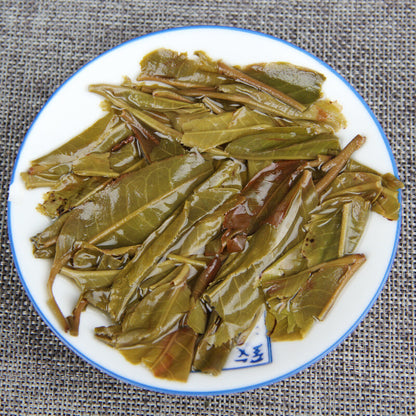2019 Xiao Ban Zhang Ancient Raw Puer Tea Small Cake 50g Old Tree Shen Puer Tea