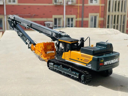 1:43 HX505L Piling Machine Contruction Equipment Machine Diecast Model