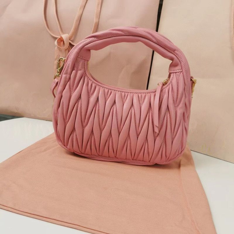 Designer Luxury Handbag Leather Shoulder Bag High-quality Underarm Bag Polyester