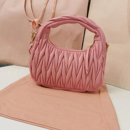 Designer Luxury Handbag Leather Shoulder Bag High-quality Underarm Bag Polyester