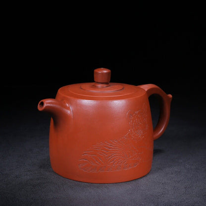 Chinese Yixing Zisha Clay Handmade Exquisite Teapot （井栏 底款：范正根）