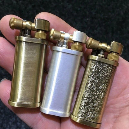 Kerosene Brass Vintage Lighter Collectable Cigarette Pipe Lighter Cigar Torch