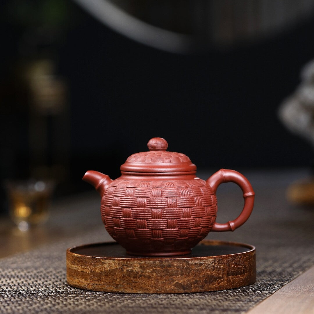 Original Ore Real Yixing Zisha Dahongpao Clay Tea Pot Marked China Handmade Pot