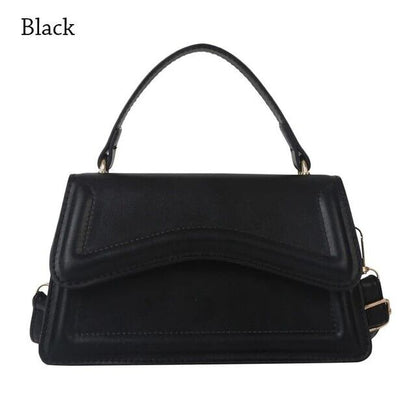 Women's Handbag Crossbody PU Leather High Quality Solid Color Messenger Bag Gift
