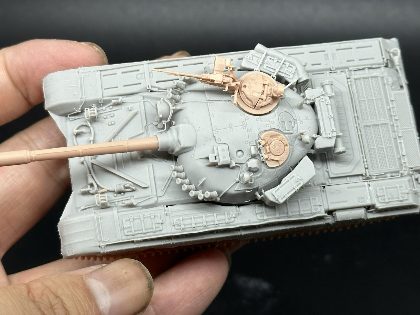 3D Printed 1/72/87/144 Russian T-72A Main Battle Tank Unpainted Model Kit-
