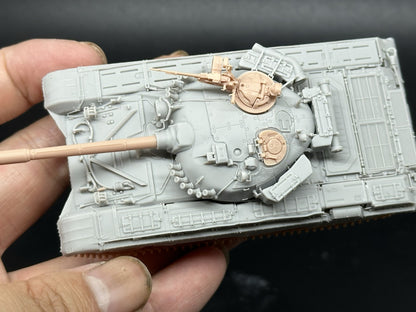 3D Printed 1/72/87/144 Russian T-72A Main Battle Tank Unpainted Model Kit-