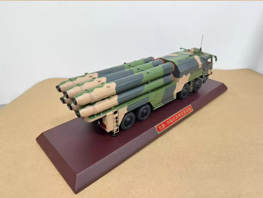 1:32 48CM HQ-19 Surface-to-Air Missile System Launcher Diecast Military Model