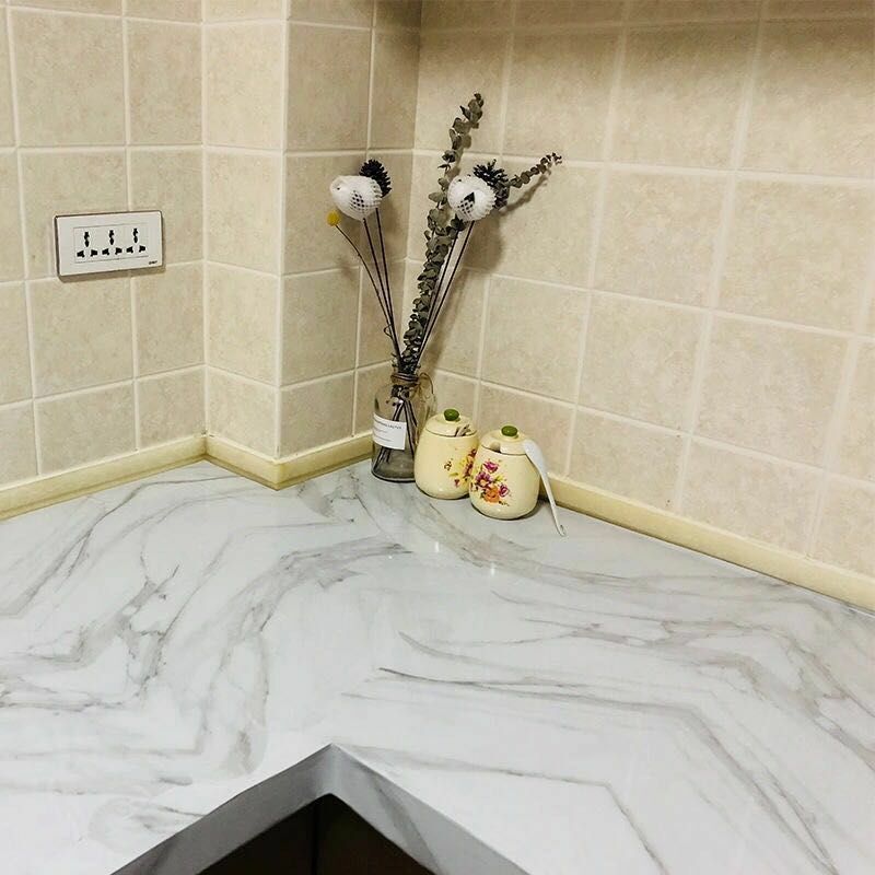 Kitchen PVC Wall Stickers 60cm x 10m Bathroom Self-adhesive Waterproof Wallpaper