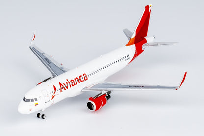 1:400 NGmodels Avianca Airbus A320 Passenger Airplane Diecast Plane Model