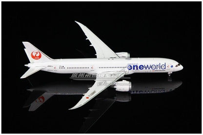 1:400 JC Wings JAPAN AIRLINES Oneworld BOEING 787-9 Airplane Diecast Plane Model