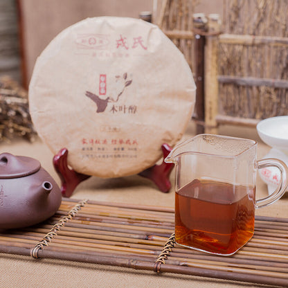 MENGKU Brand Mu Ye Chun Chen Pu-erh Tea Cake 400g Ripe Puer Tea
