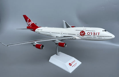 JC wings for Virgin for ORBIT FOR BOEING 747-400 N744VG Flight Test 1/200 Model