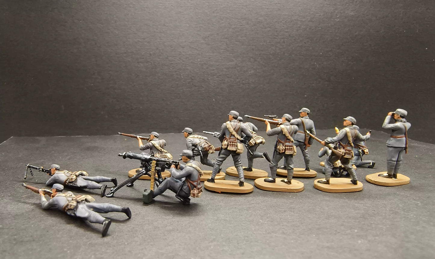 1:72 scene soilder Eighth Route Army War II China battlefield soilder