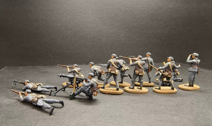 1:72 scene soilder Eighth Route Army War II China battlefield soilder