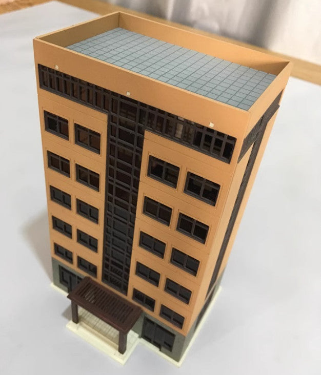 1/150 N Scale Train Railway Modern City Tall Business Building Model