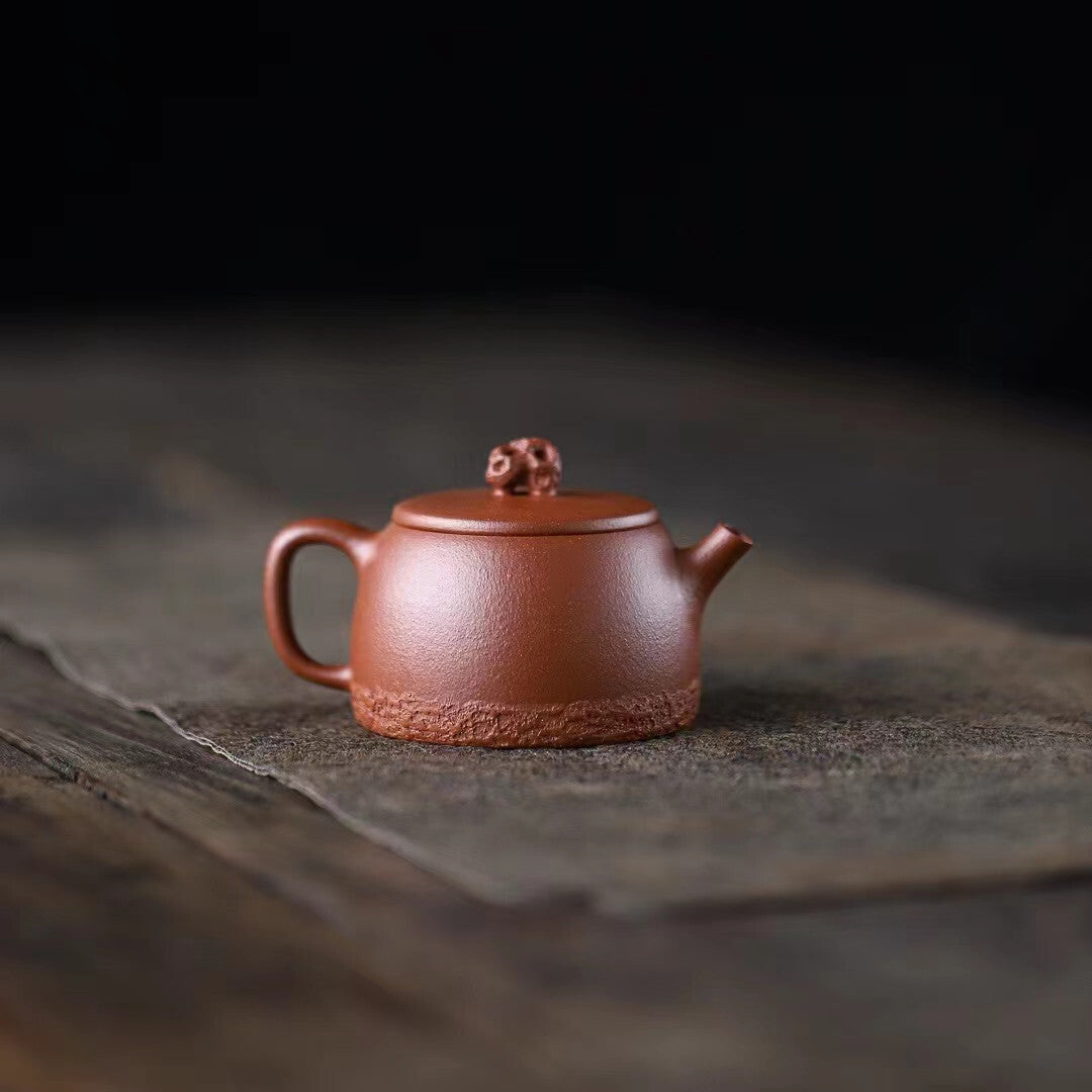 110cc Yixing Zisha Purple Clay Jiangponi Handmade Eggshell Teapot Collection Pot