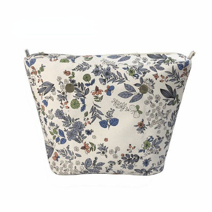 Canvas Waterproof Inner Pocket Lining Insert Women Handbag Silicone Accessories